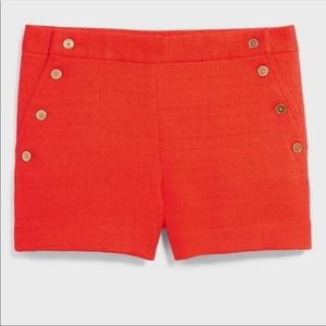 Banana Republic Tweed Sailor Shorts